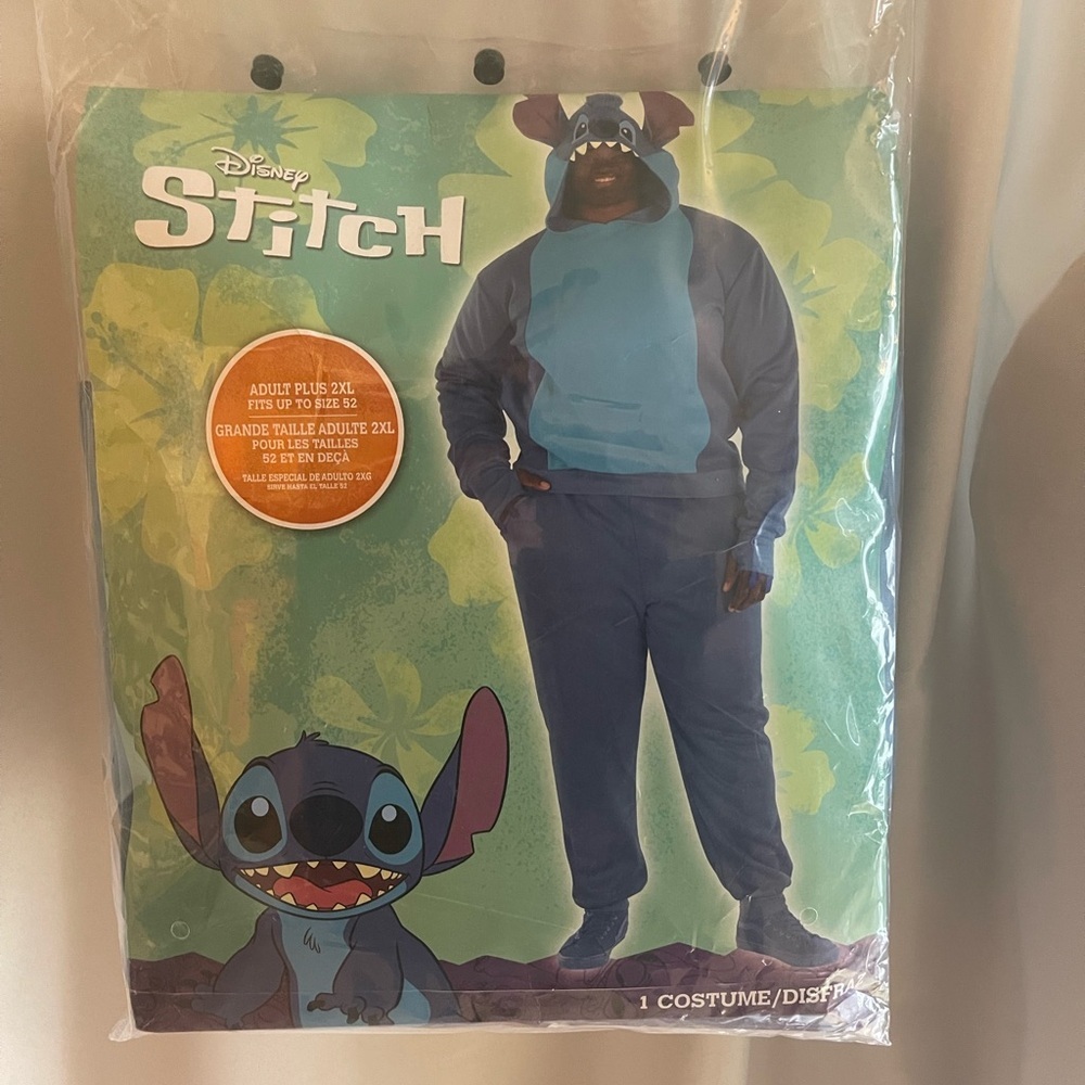 Disney Stitch Blue Costume for Men